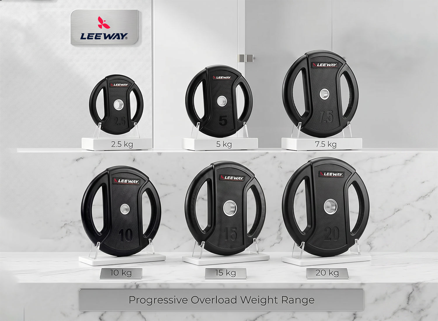Rubber Weight Plates 20kg Weight Range