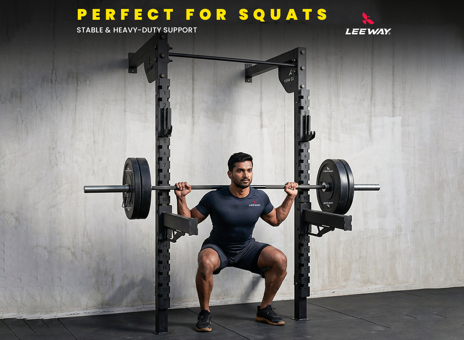 Space Saving Squat Rack