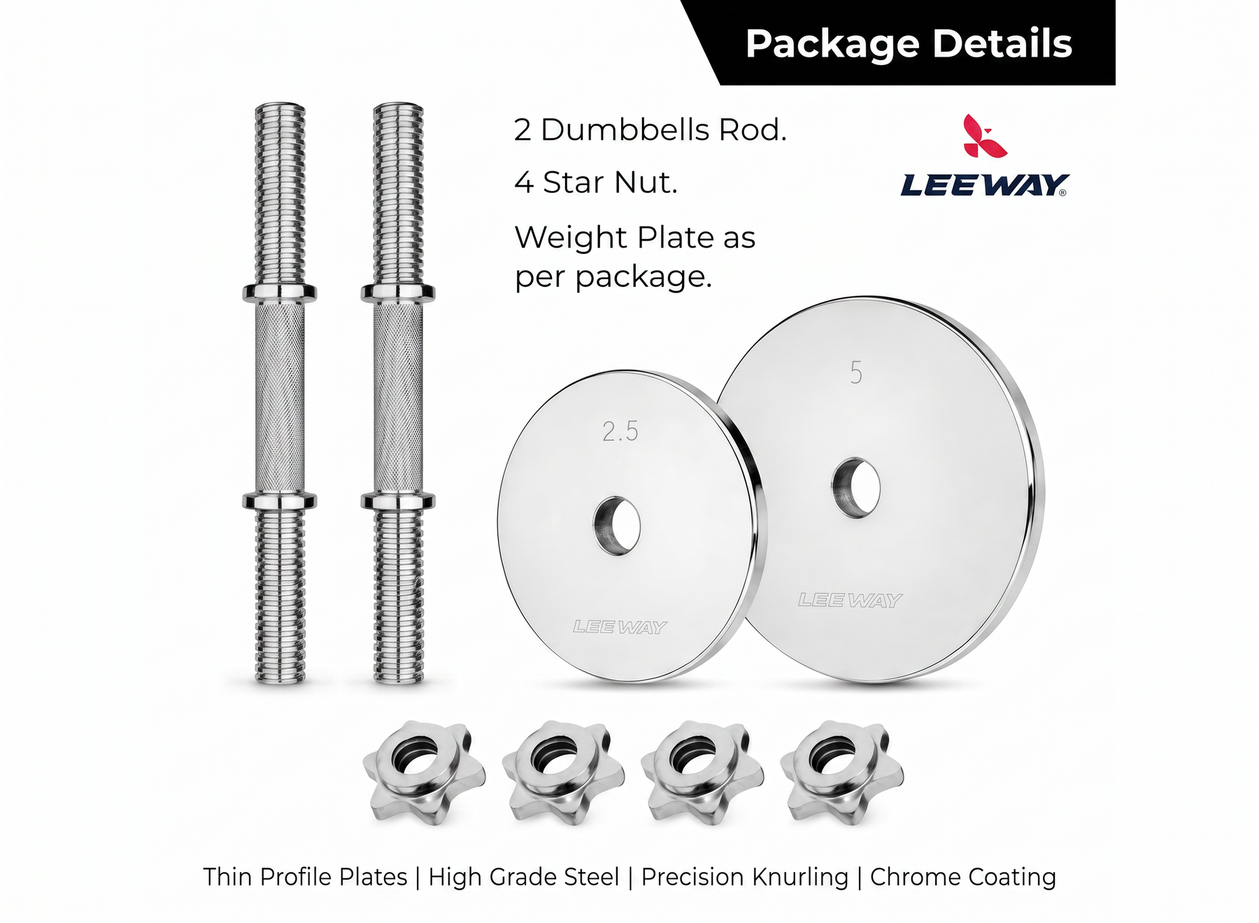 Spin Lock Home Gym Dumbbell Set