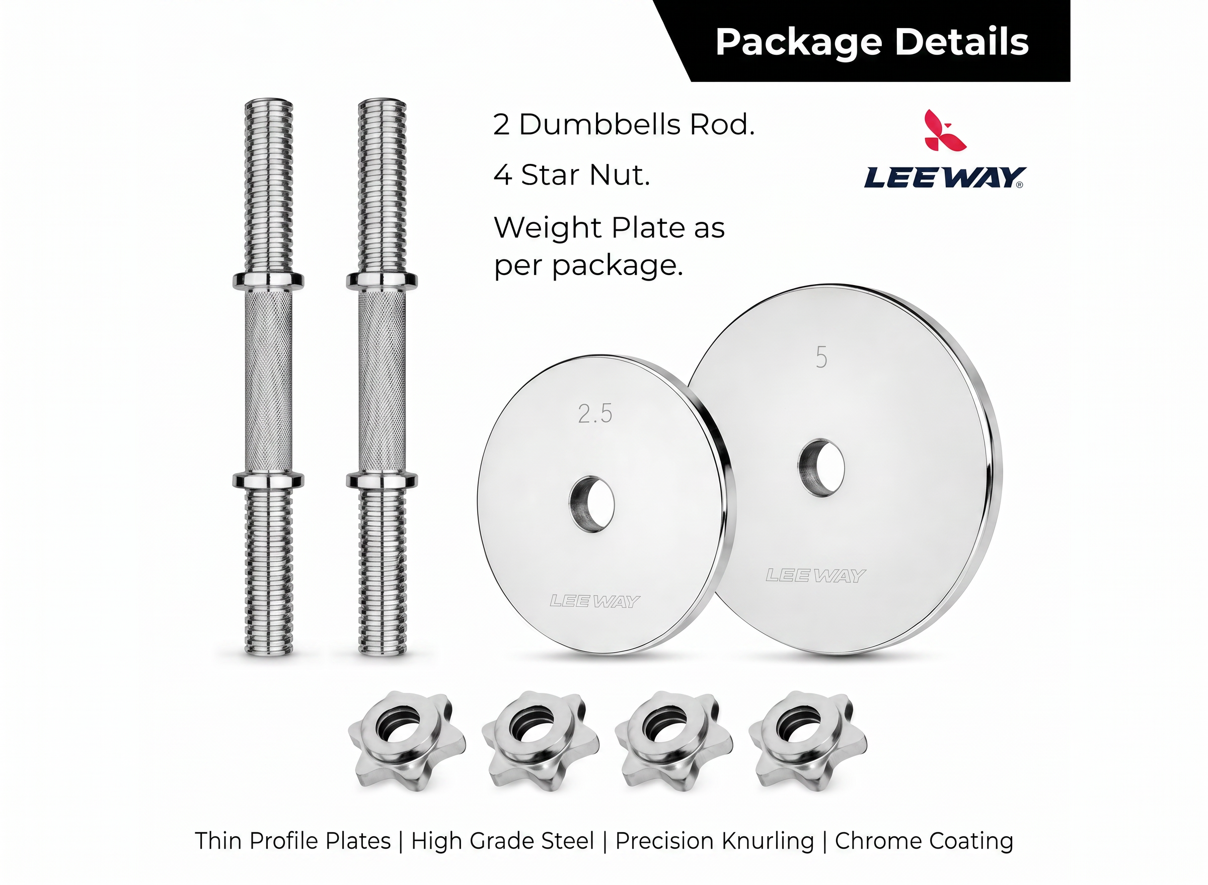 Spin Lock Home Gym Dumbbell Set