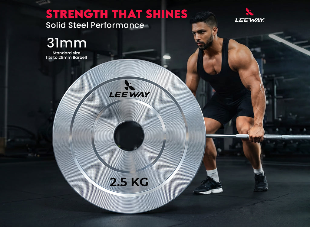 Steel Weight Plate Leeway Fitness