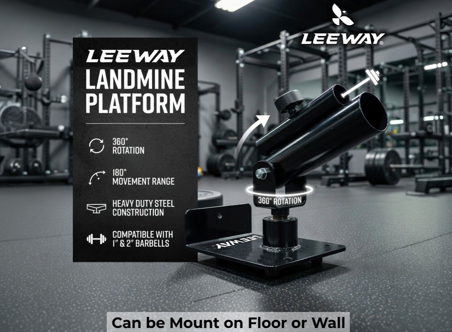 T Bar Row for Home Gym