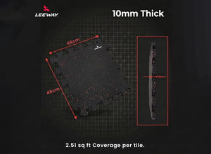 Terracotta Gym Flooring
