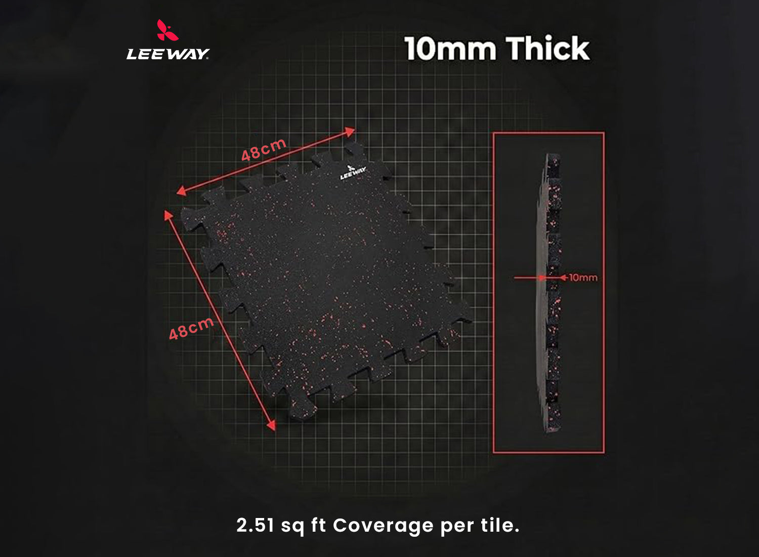 Terracotta Gym Flooring

