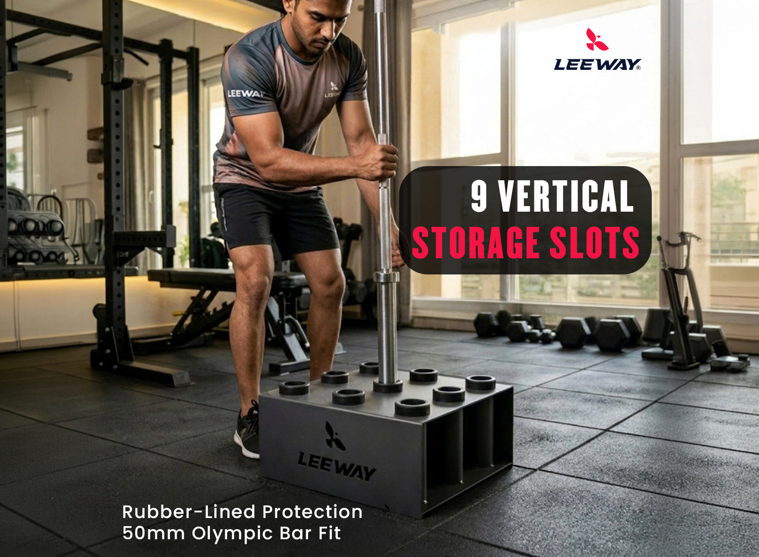 Vertical Barbell Holder