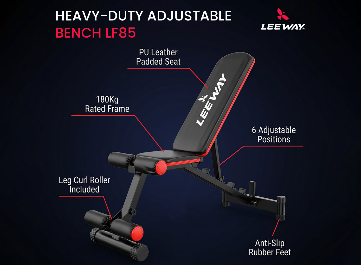 Weight Bench for Home Gym