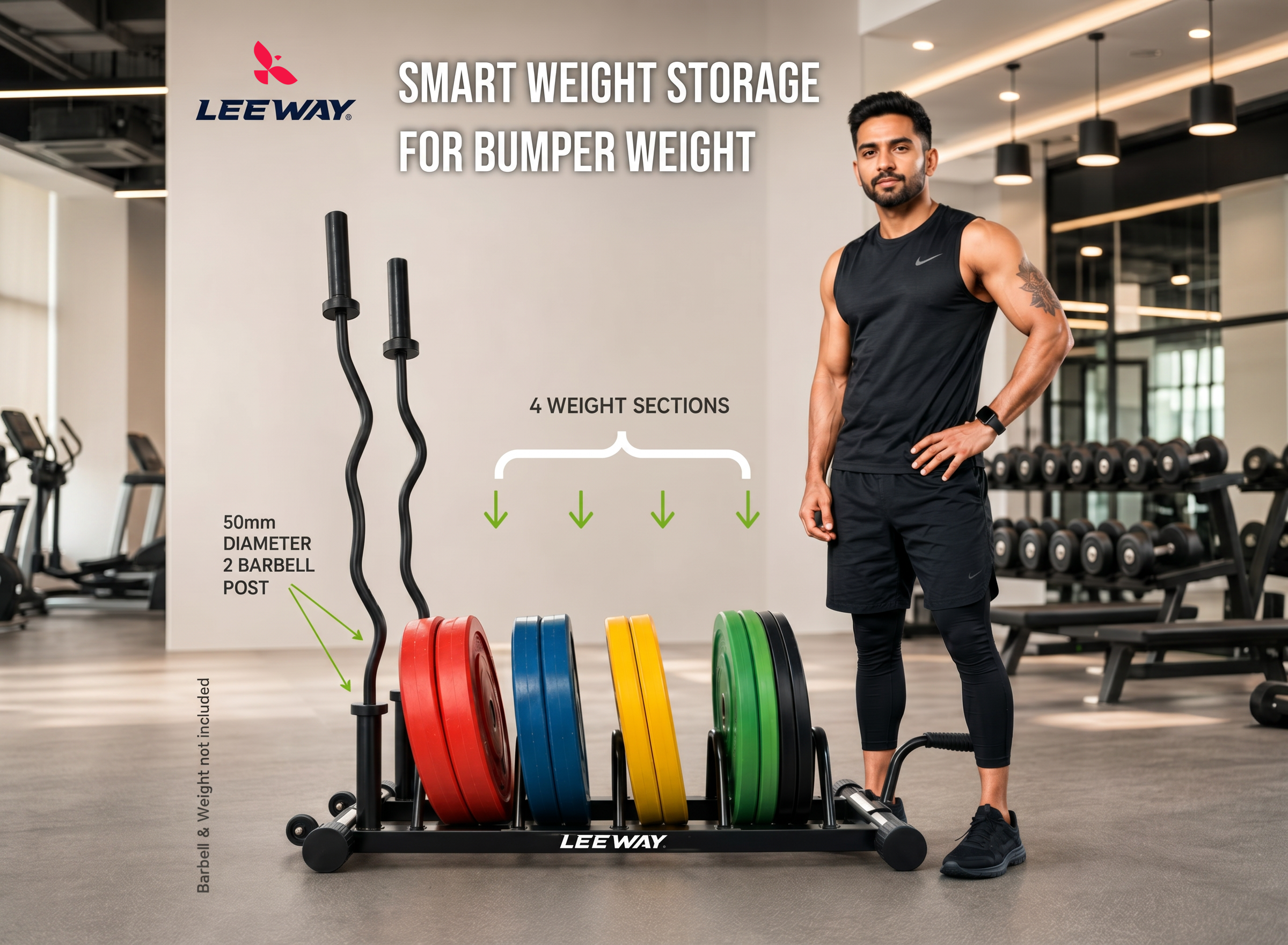 Weight Plate Storage Rack