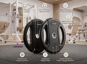 Weight Plate and Bar Set