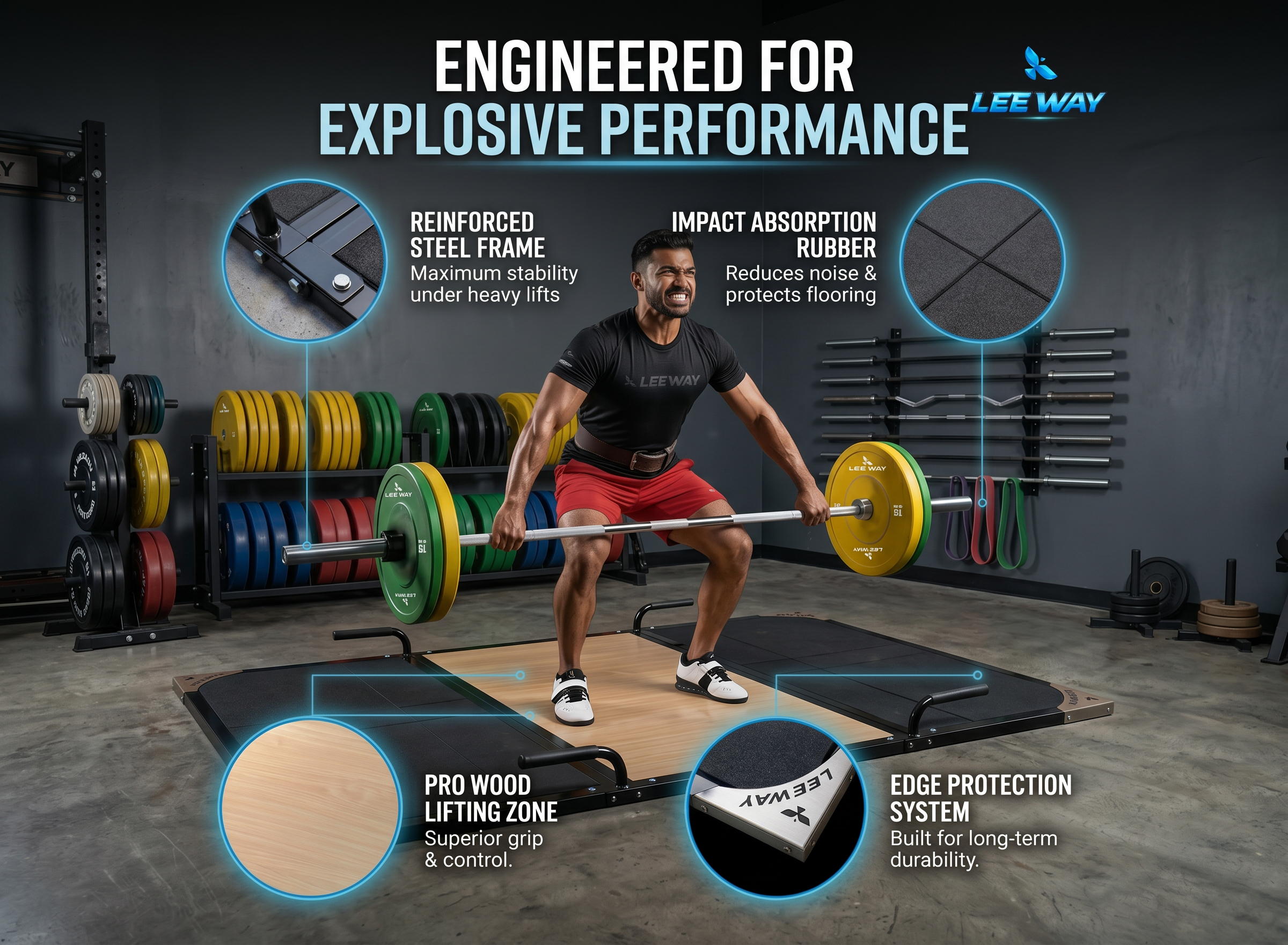 Weightlifting Platform Features