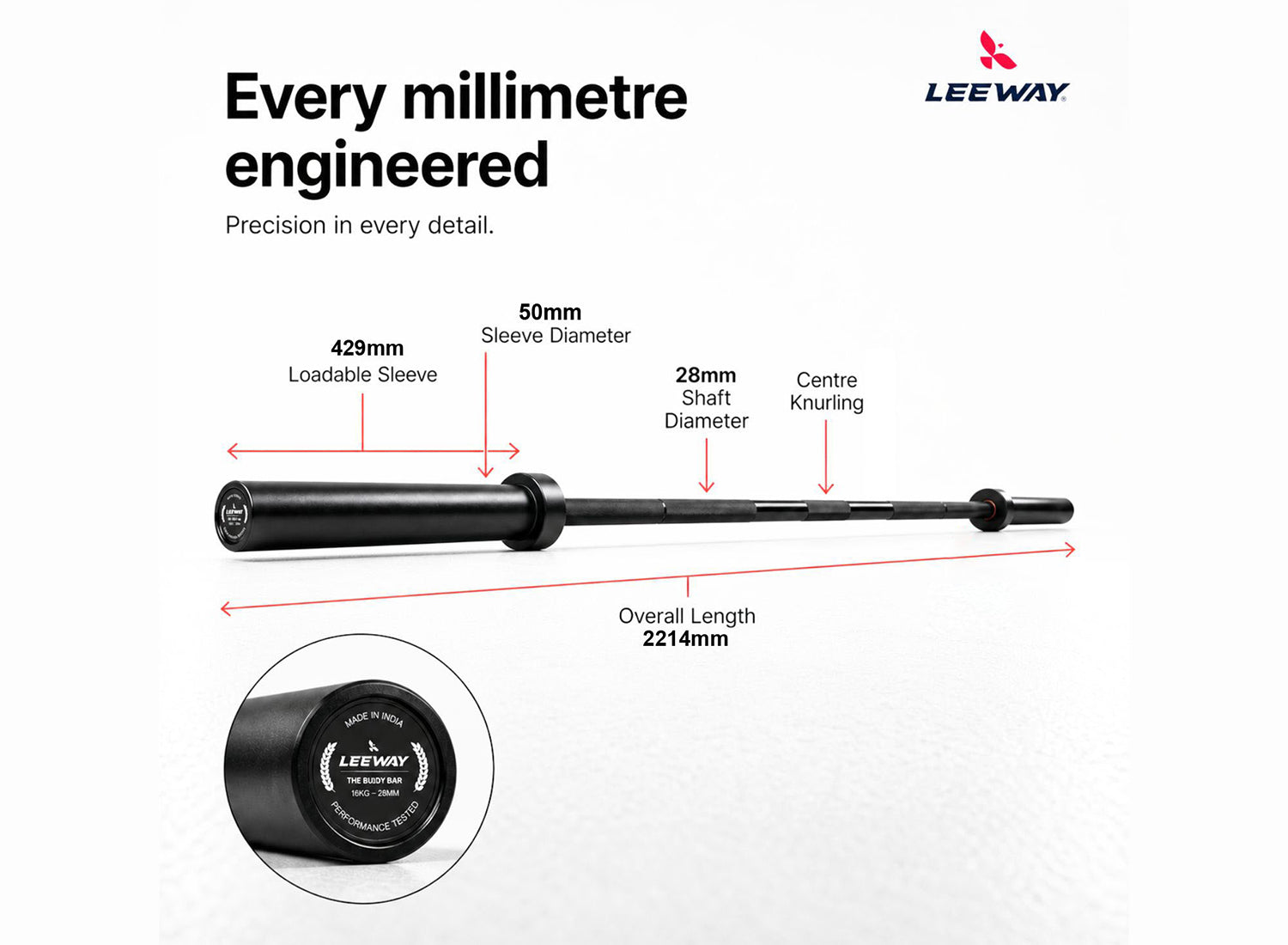 Zinc Coated Barbell
