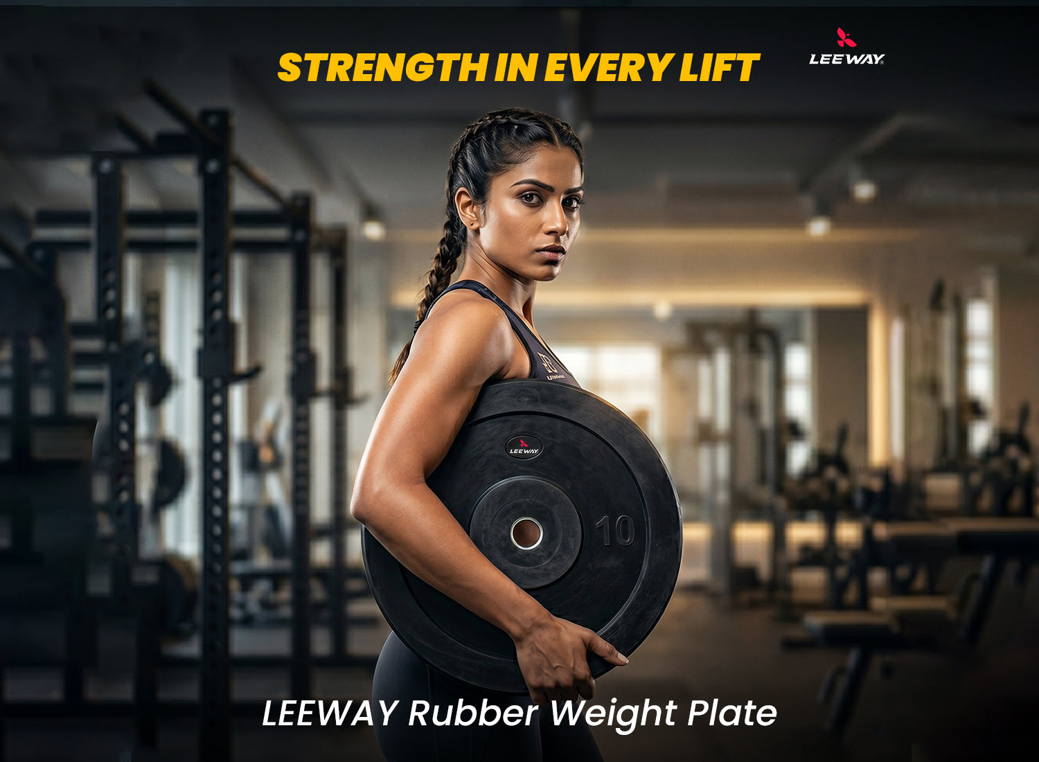 Rubber Weight Plate - 31mm