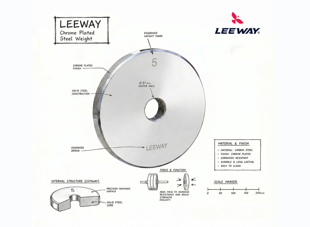 Steel Weight Plate - 31mm