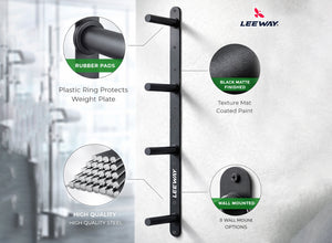 Wall Mounted Weight Plate Holder
