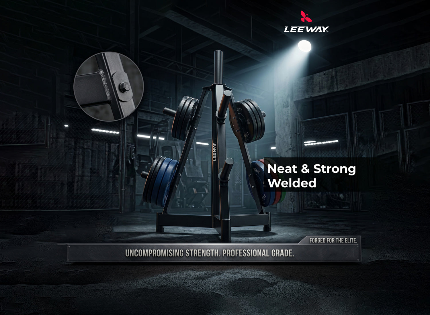 A Frame Vertical Dumbbell Rack