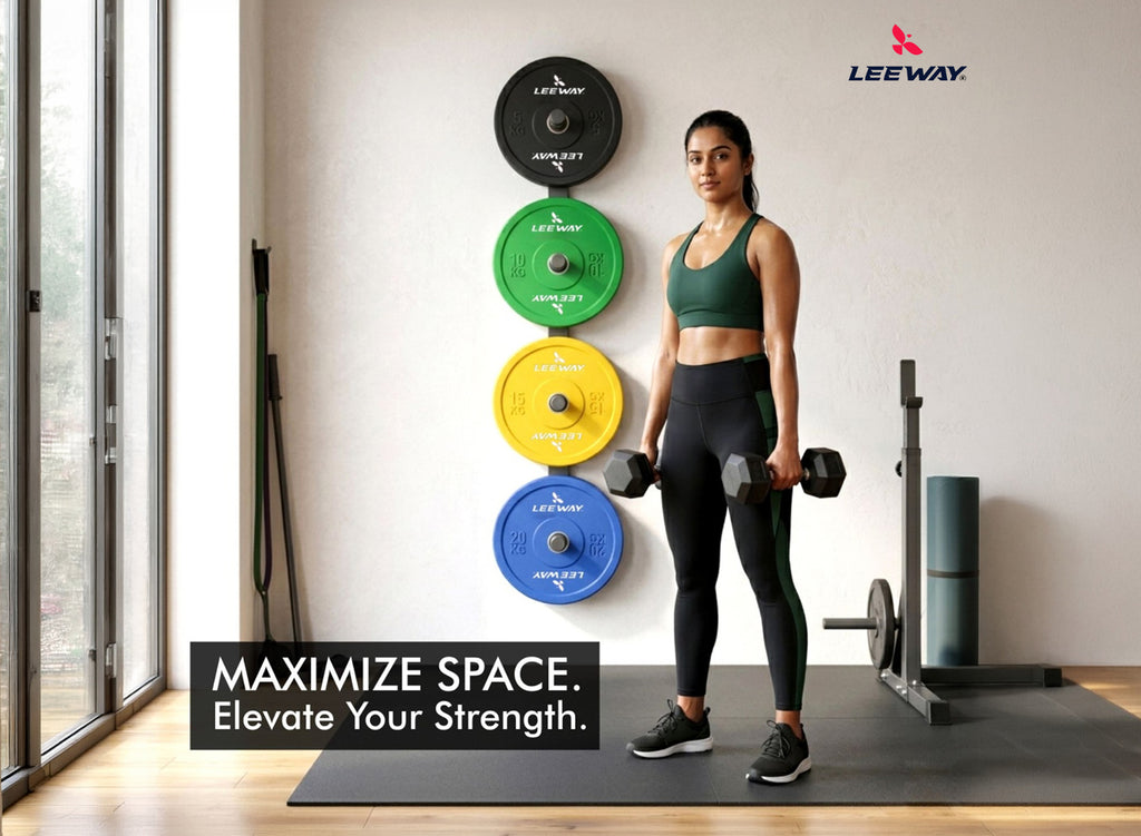 Wall Mounted Weight Plate Holder