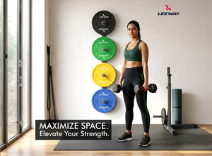 Wall Mounted Weight Plate Holder