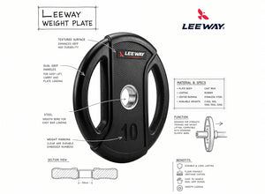 I Rubber Weight Plate (Metal Integrated) - 51mm