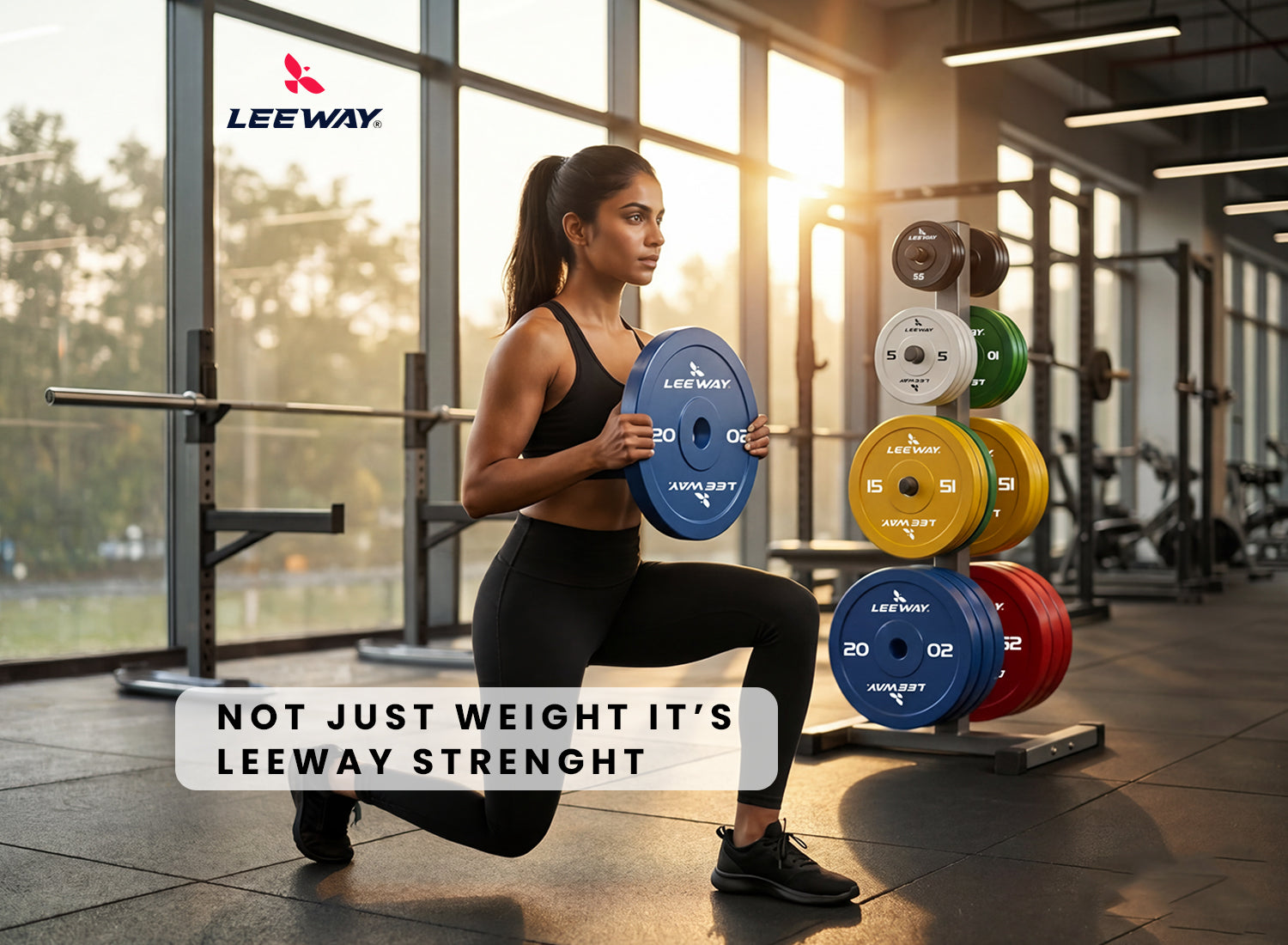 Colour Coded Iron Metal Weight Plate - 51mm