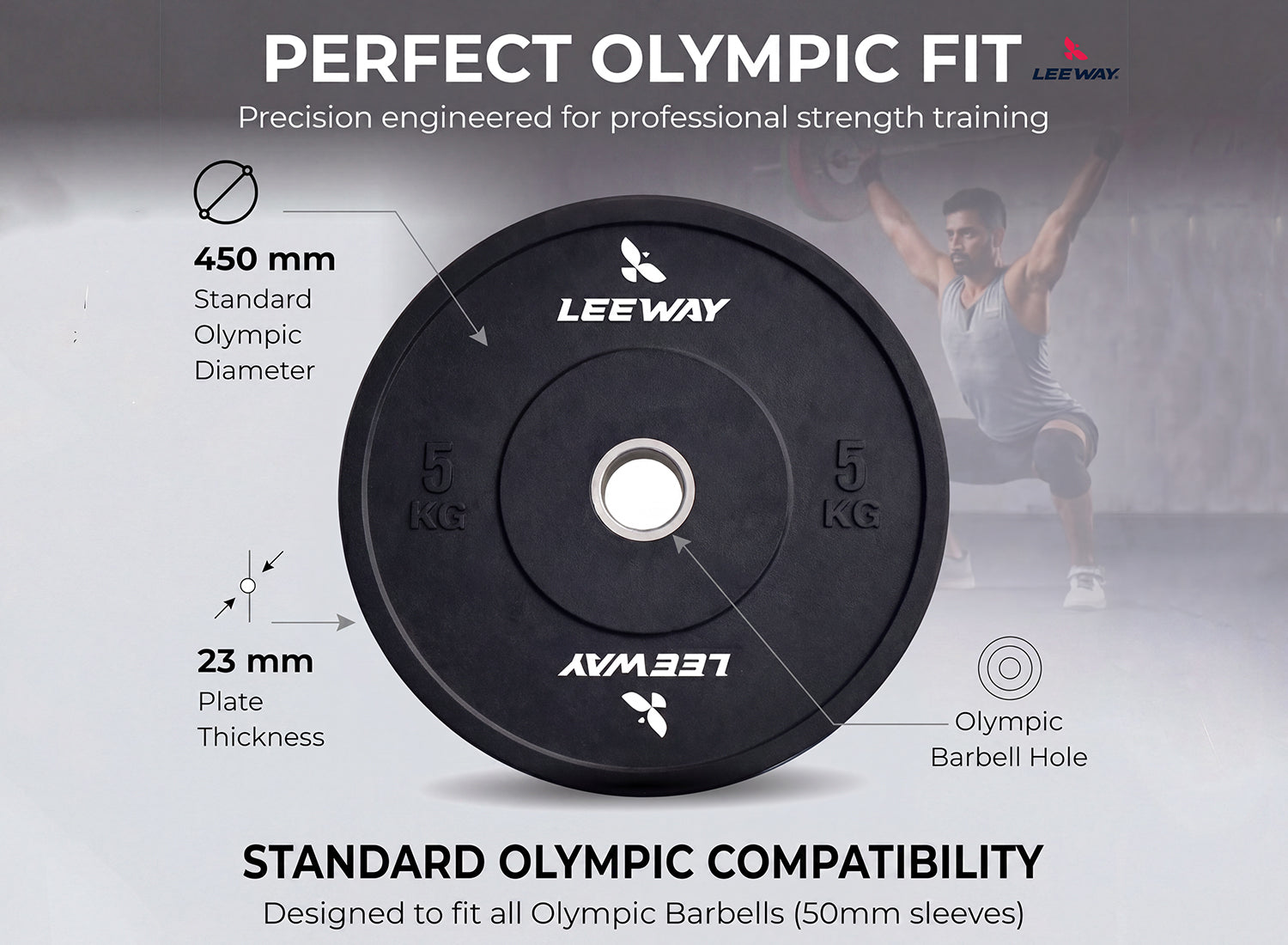 Colour Bumper Weight Plate 3.0 - 51mm