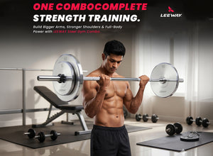 Steel Weight Home Gym Combo
