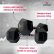 hexagon dumbbells rubber coated dumbbell set - Leeway Fitness