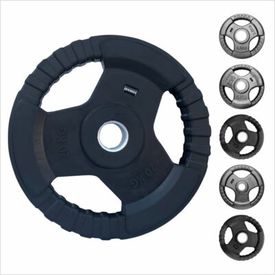 Metal Integrated Black Olympic Weight Plates Diameter -50mm