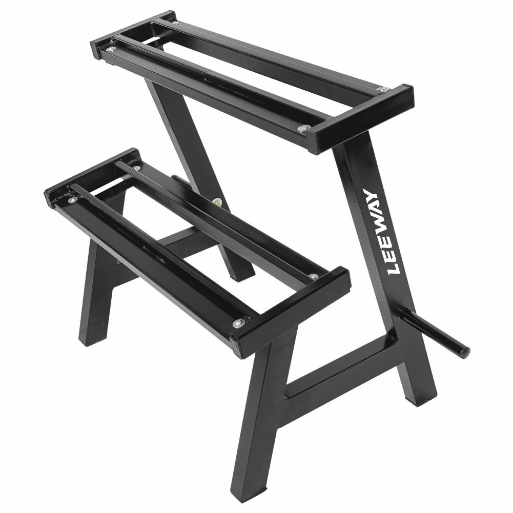 Dumbbell rack 2 Tier Leeway Fitness