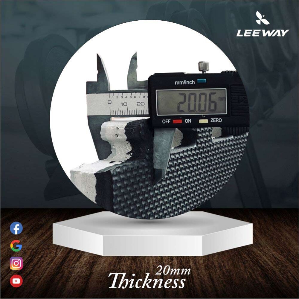 Gym mat - Thickness 20mm - Leeway Fitness