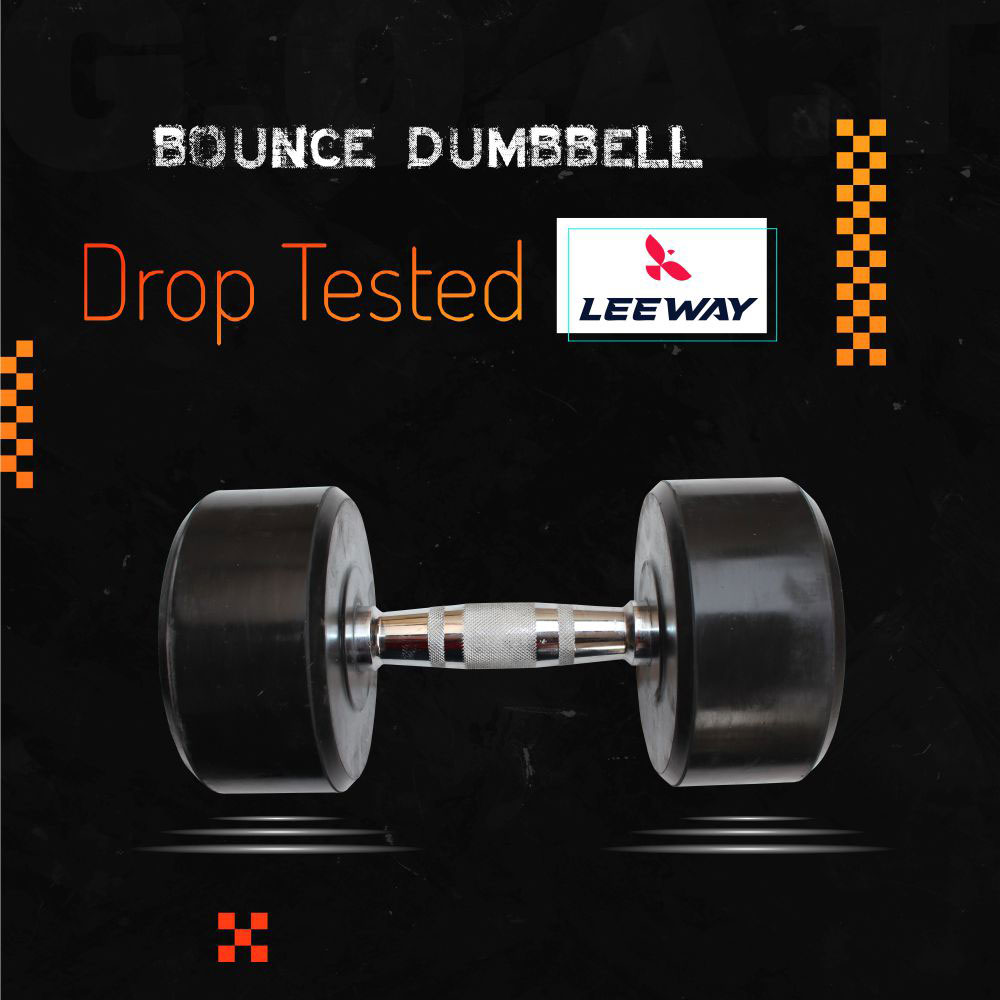 Bouncer Dumbbell 15 kg - Leeway Fitness