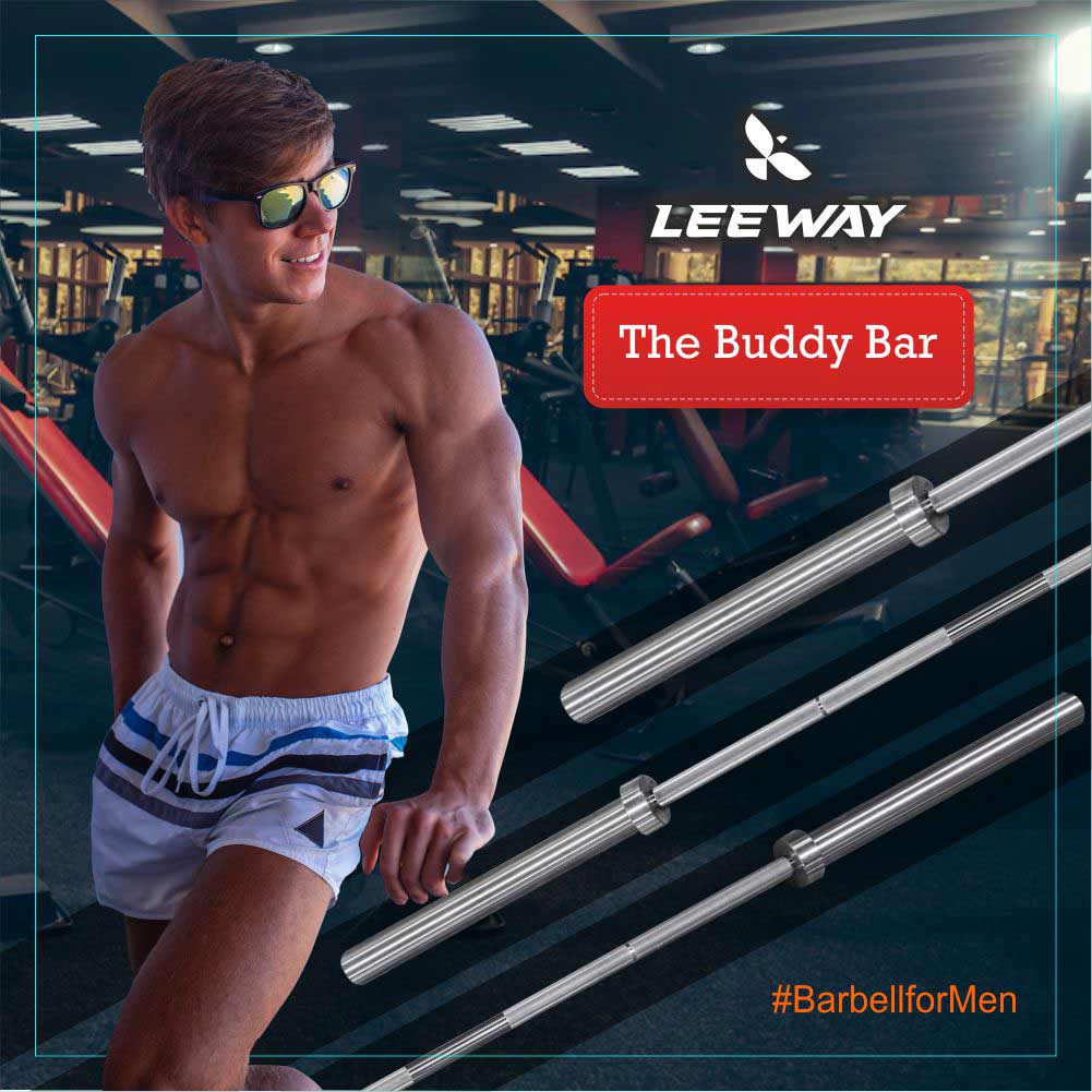 Mens Barbell - The Buddy Bar - Leeway Fitness