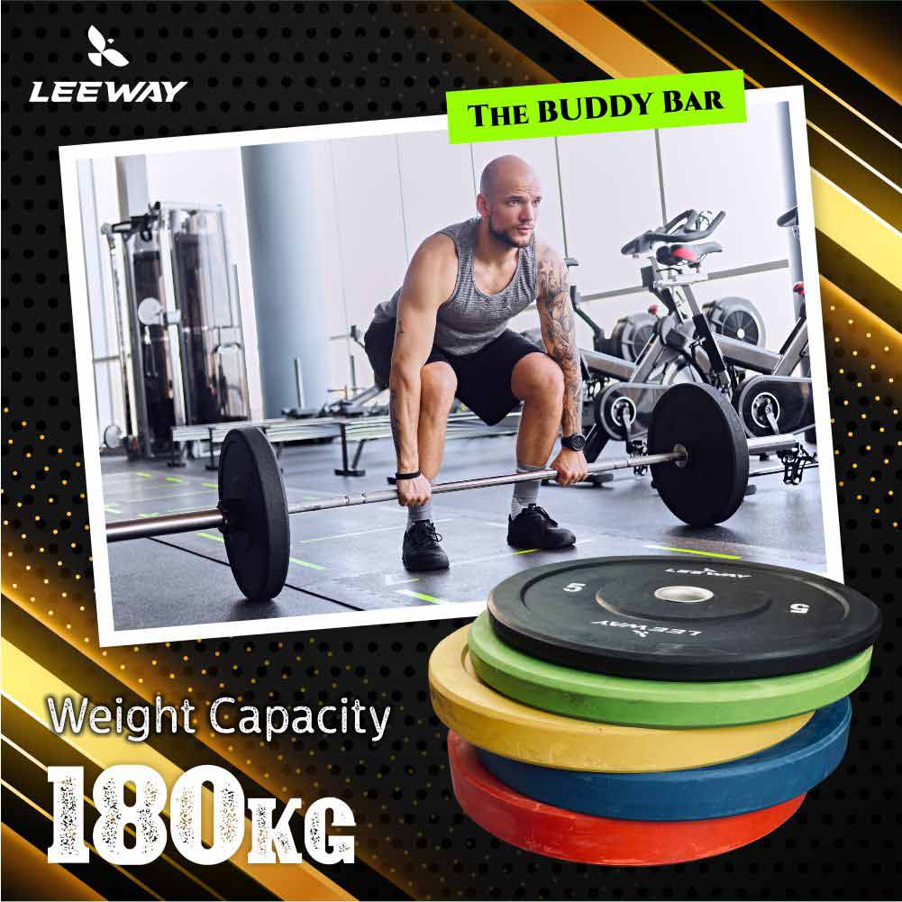 Weight Capacity - The Buddy Barbell - Leeway Fitness
