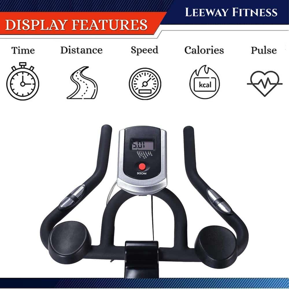 Display Features - Gym Cycle for Home - Leeway Fitness