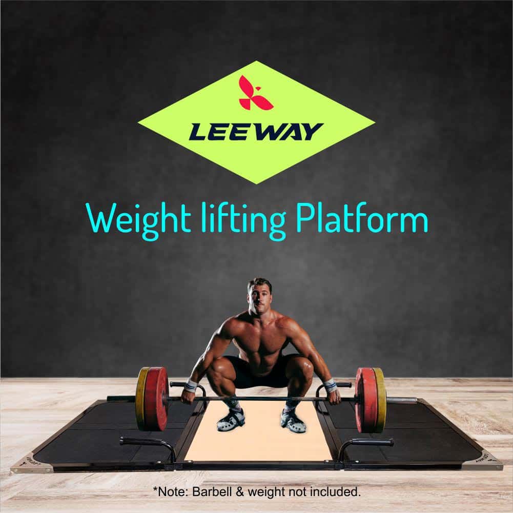 Demo Weight Lifting Olympic Deadlift Platform - Leeway Fitness