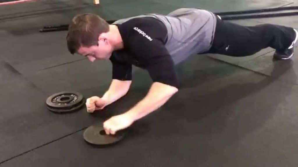 Plank Plate Exercise - Leeway Fitness