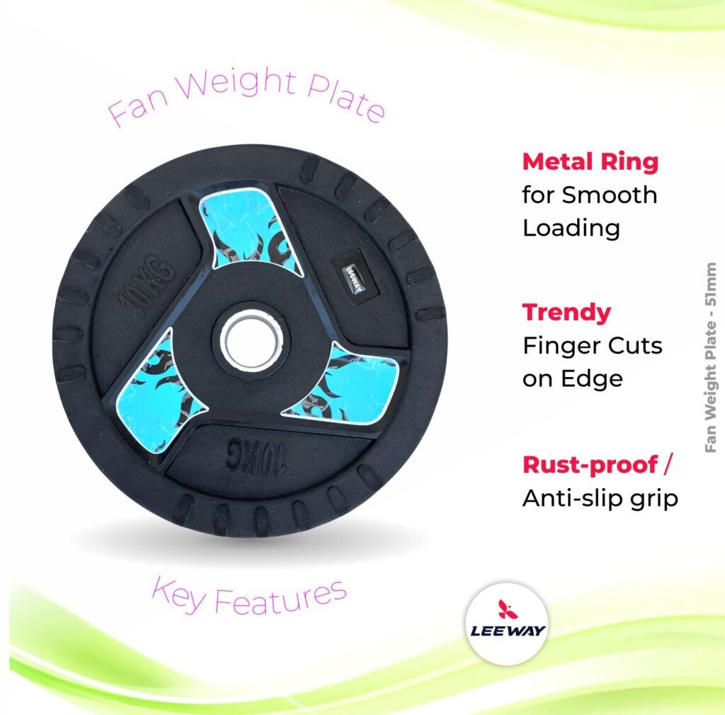 Anti-Slip Fan Weight Plate