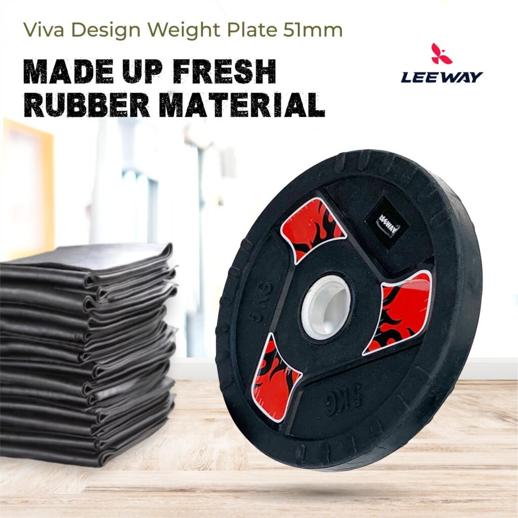 Made with Fresh Rubber Material Weight Plate