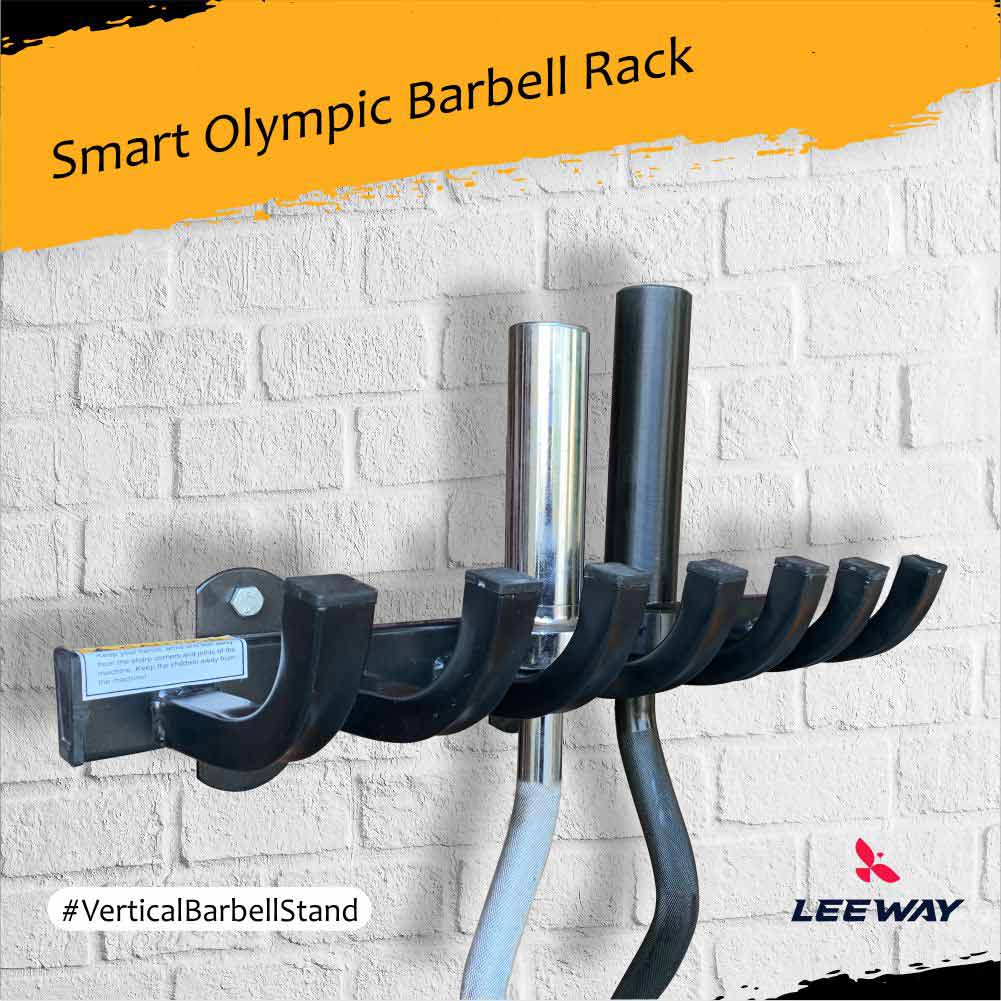 gym barbell stand leeway fitness