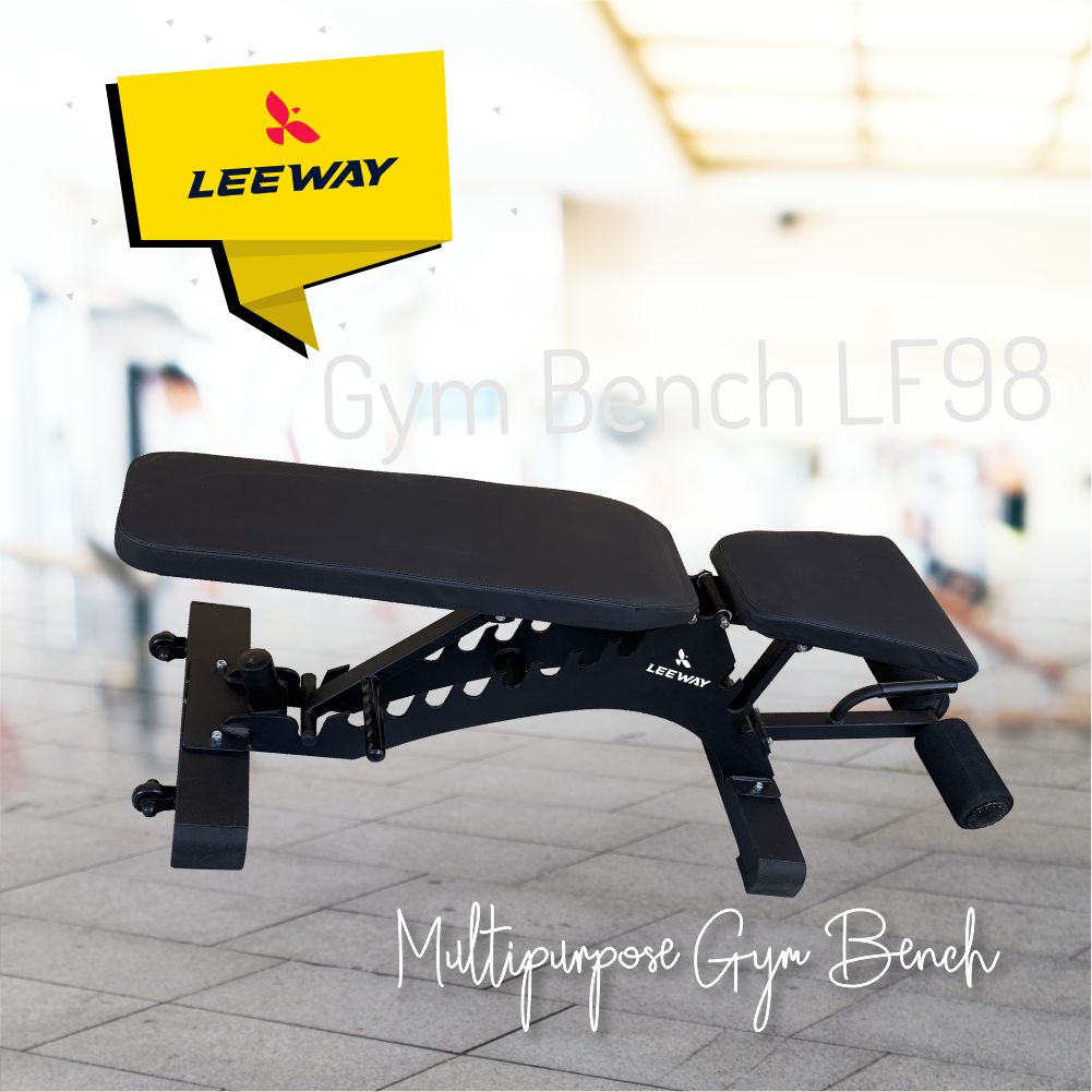 Multipurpose gym bench - Leeway Fitness