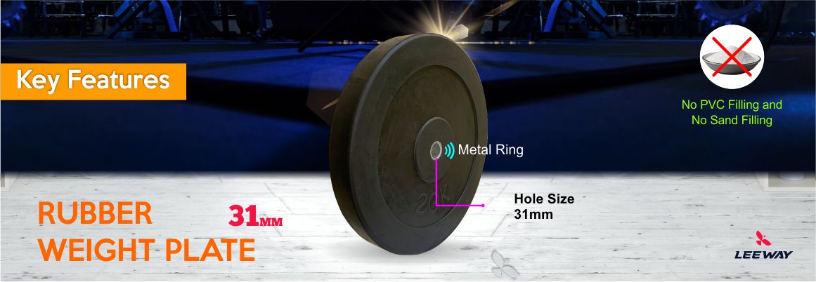Rubber Weight Plate Features