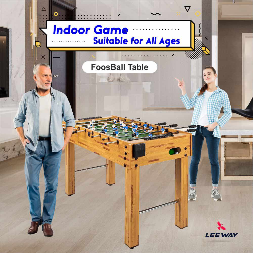 Professional foosball - Suitable for all ages - Leeway Fitness