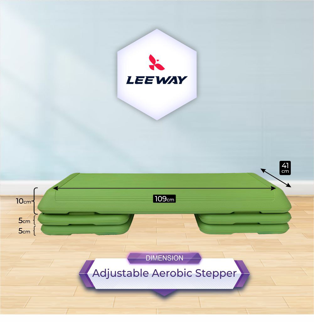 Aerobic stepper Dimension - Leeway Fitness