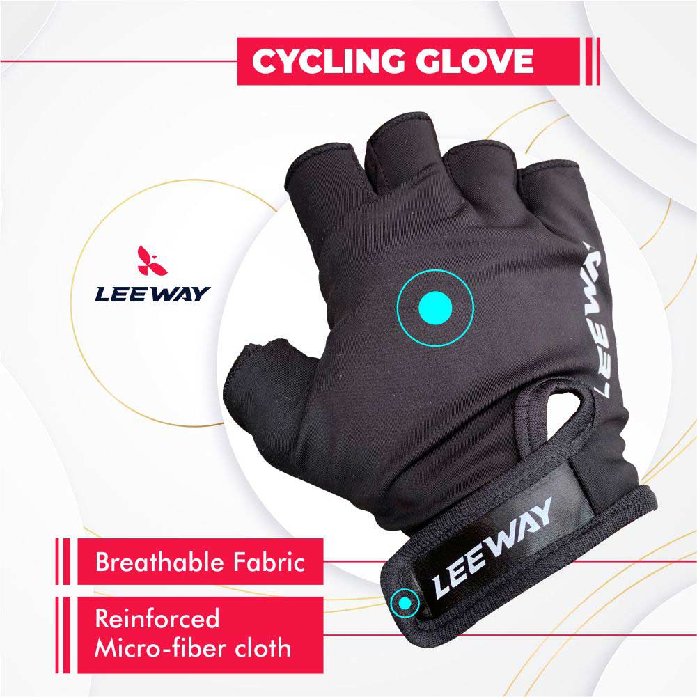 Workout gloves with Breathable Fabric - Leeway Fitness