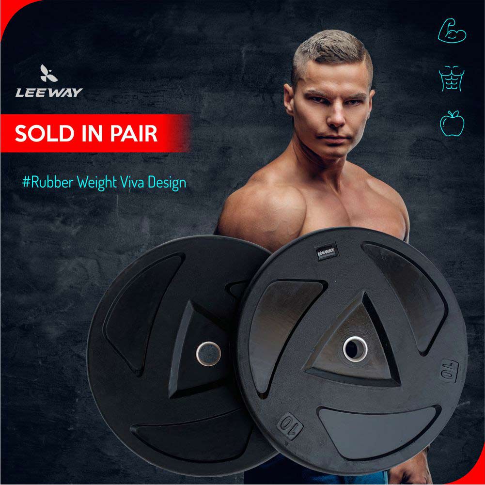 Plates and dumbbells - Sold in Pair - Leeway Fitness