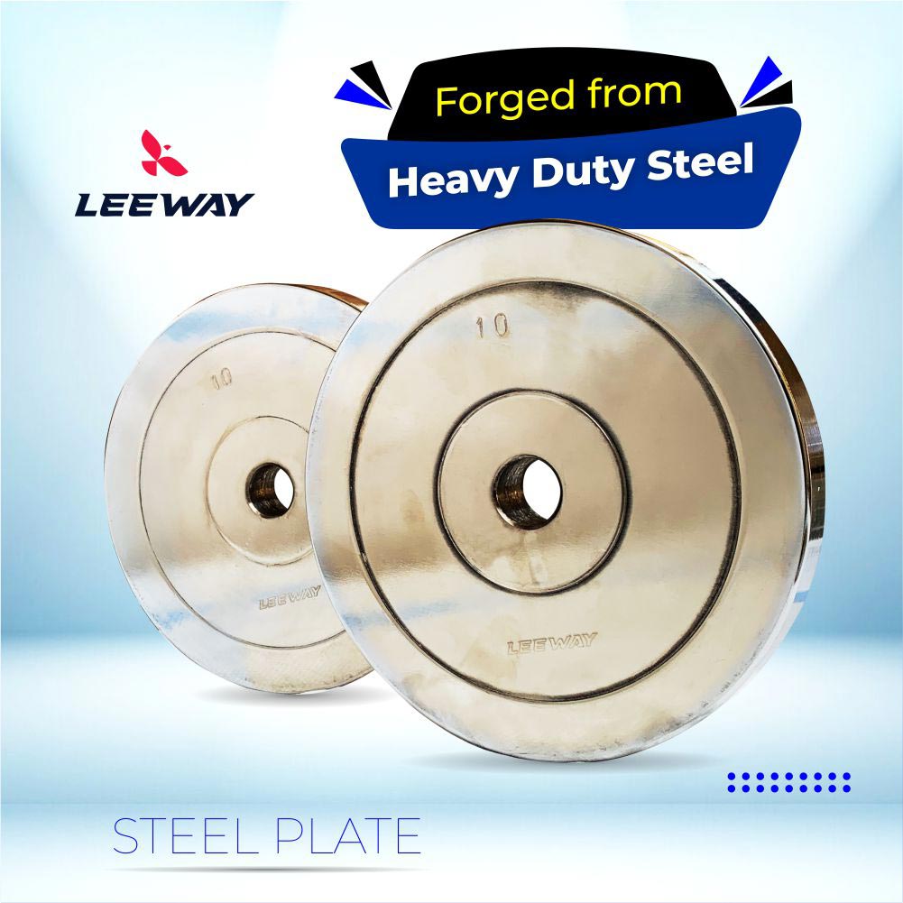 30mm weight plate - Forged from Heavy Duty Steel - Leeway