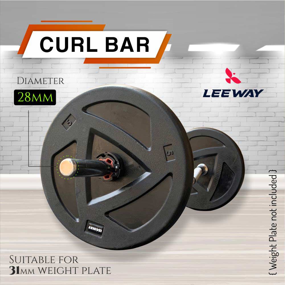 Gym rod with pure 28mm diameter - Leeway Fitness