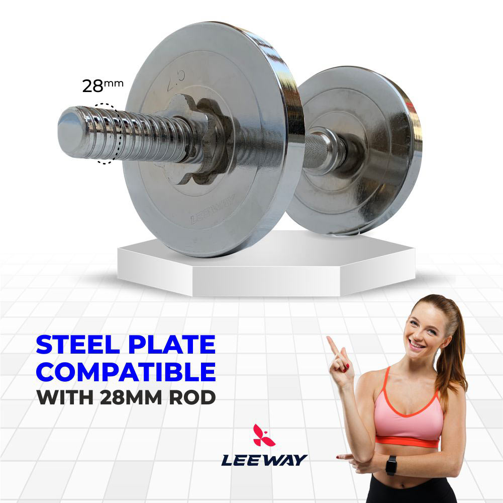 Gym Weight compatible to 28mm rod - Leeway Fitness