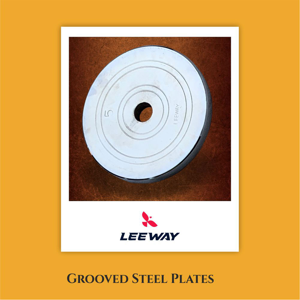 Home Gym Set - Grooved Steel Plate - Leeway Fitness