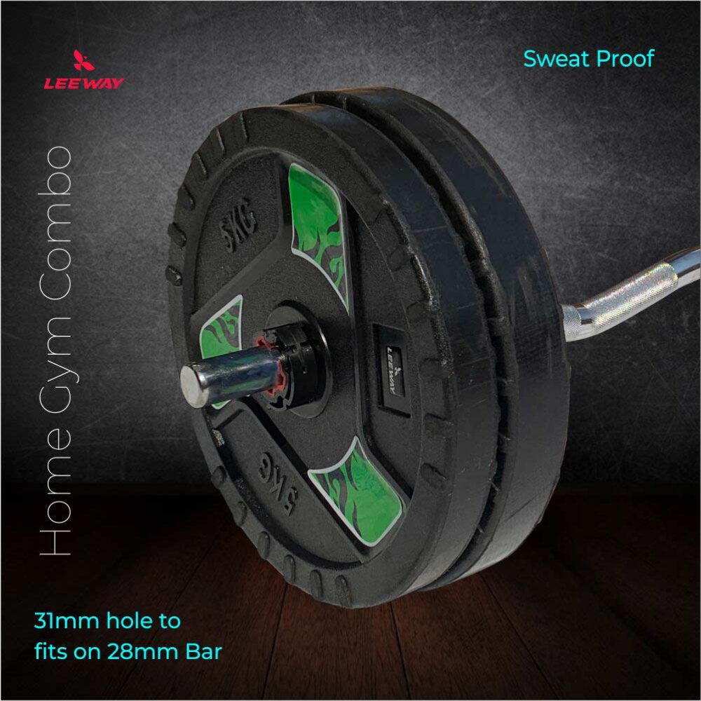 Home gym - 31mm hole size Plate - Leeway Fitness