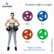 Rubber coated weight plate variant - Leeway Fitness