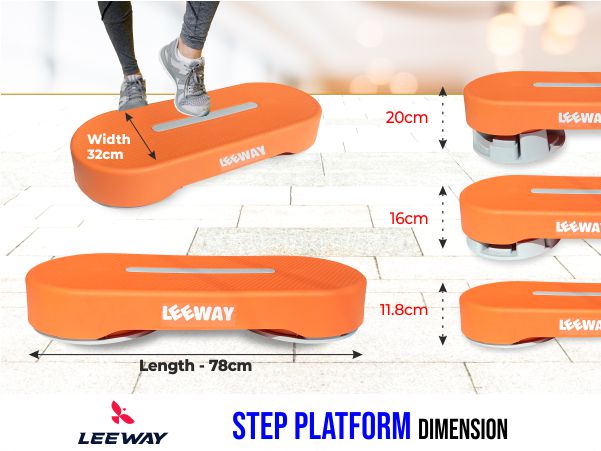 Step exercise equipment Dimension - Leeway Fitness